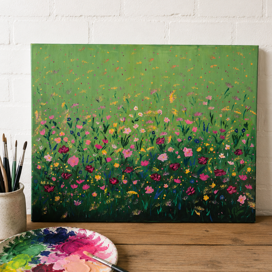 Blumenwiese voller Fantasie